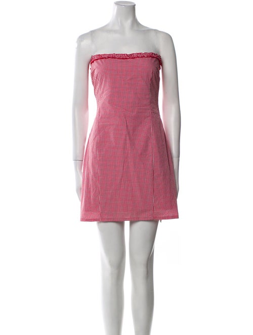 Frankies Bikinis Strapless Mini Dress