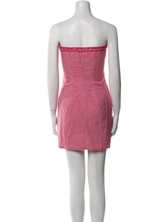 Frankies Bikinis Strapless Mini Dress