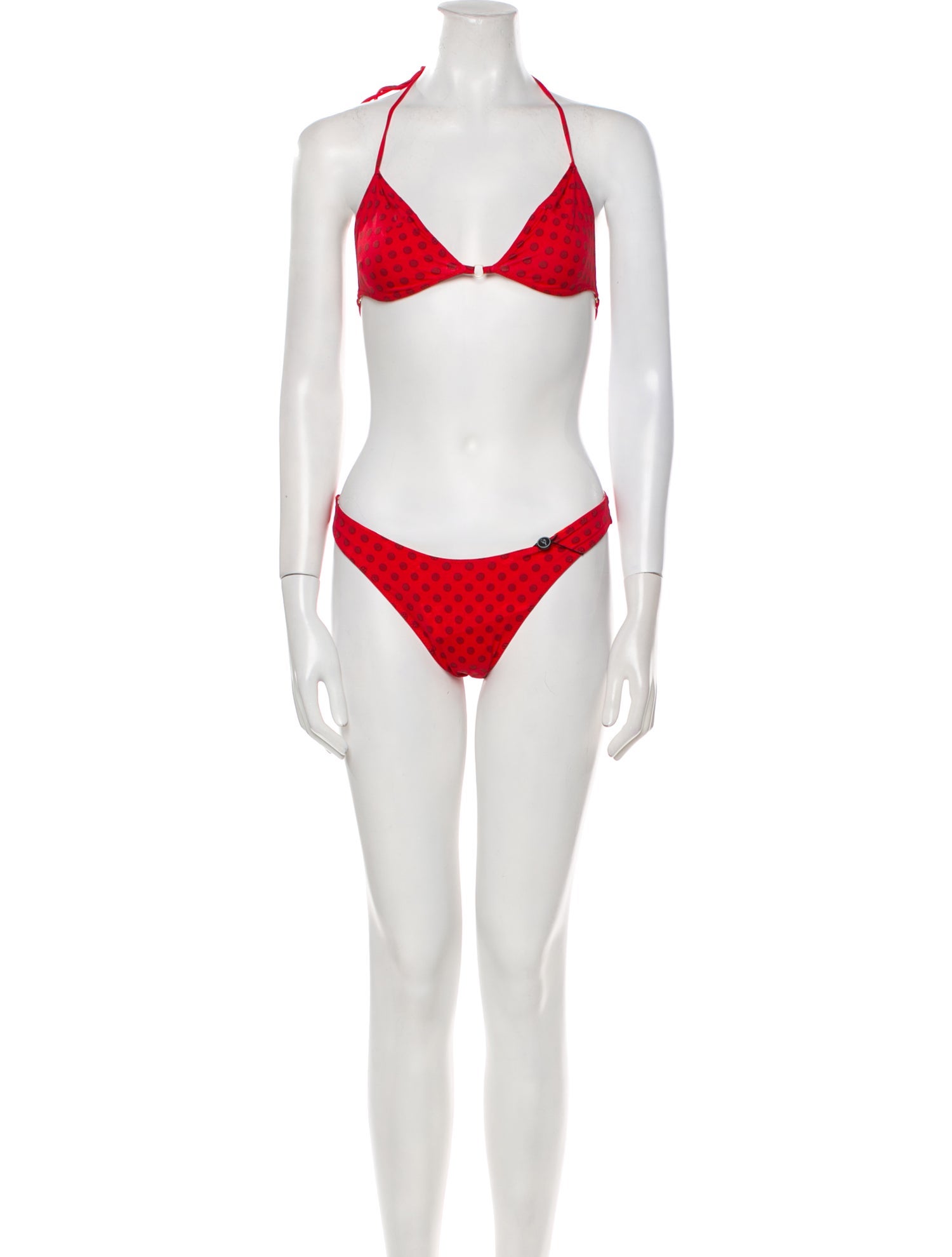 Frankies Bikinis Lasercut Accents Bikini w/ Tags