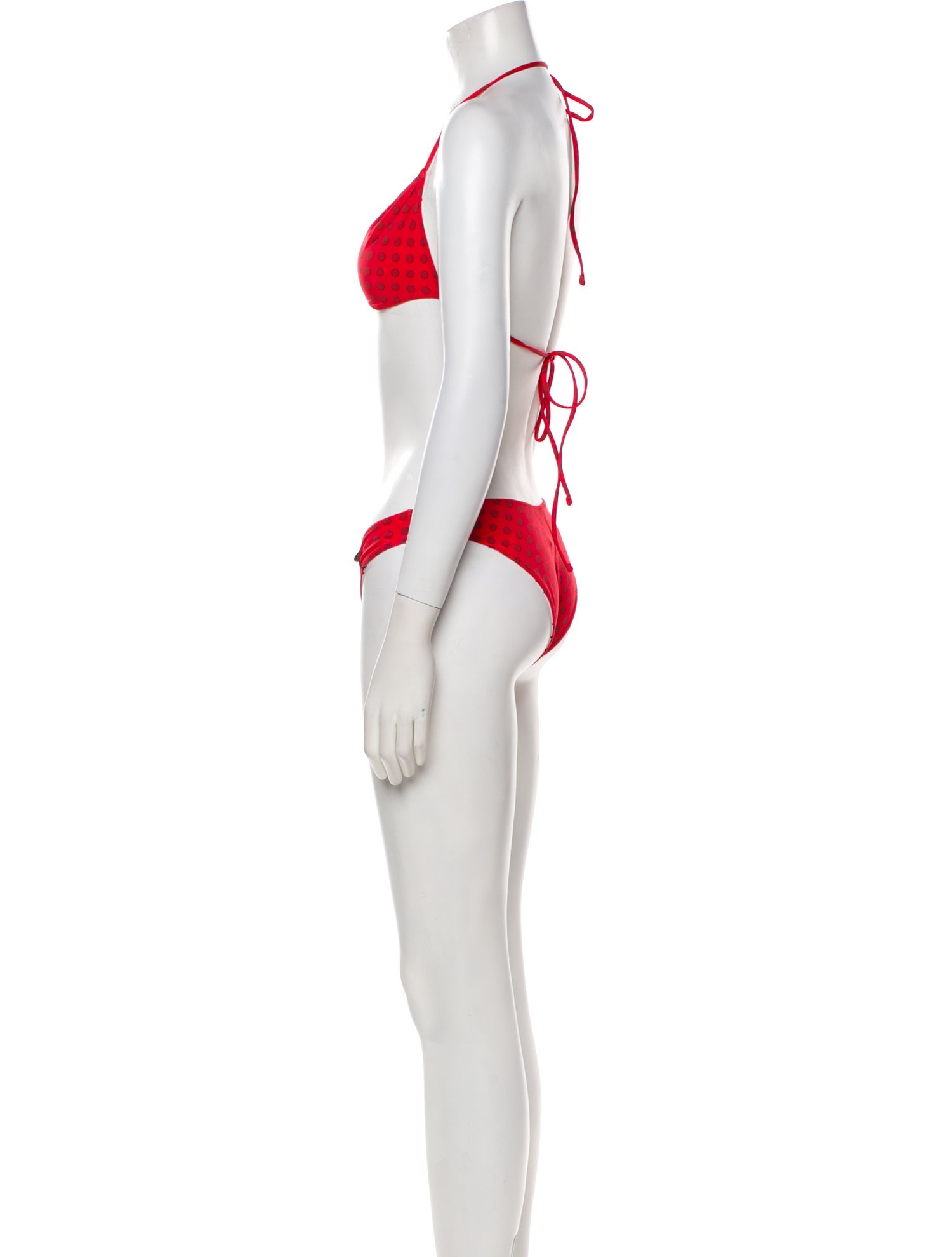 Frankies Bikinis Lasercut Accents Bikini w/ Tags