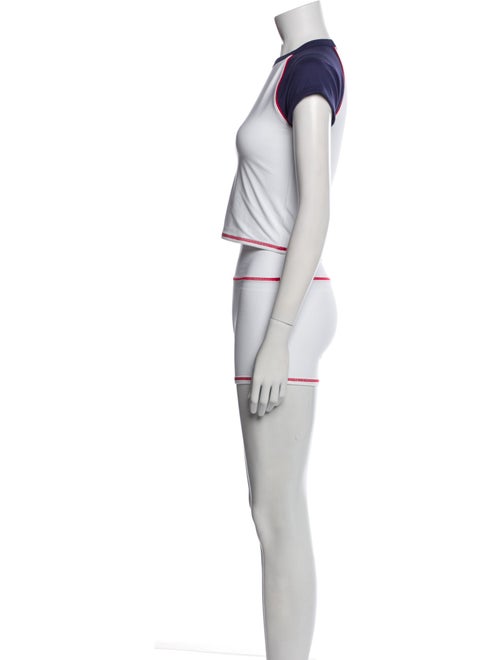 Frankies Bikinis Colorblock Pattern Pant Set