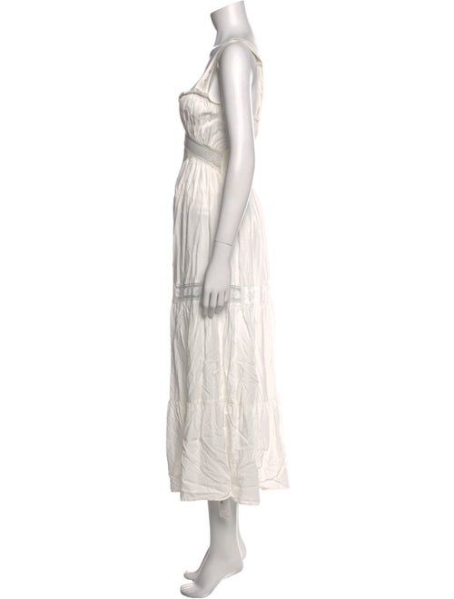 Frankies Bikinis Square Neckline Knee-Length Dress