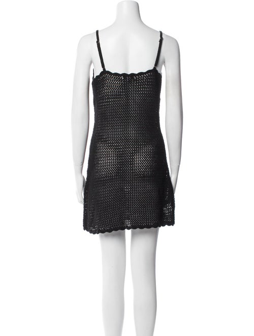 Frankies Bikinis V-Neck Mini Dress