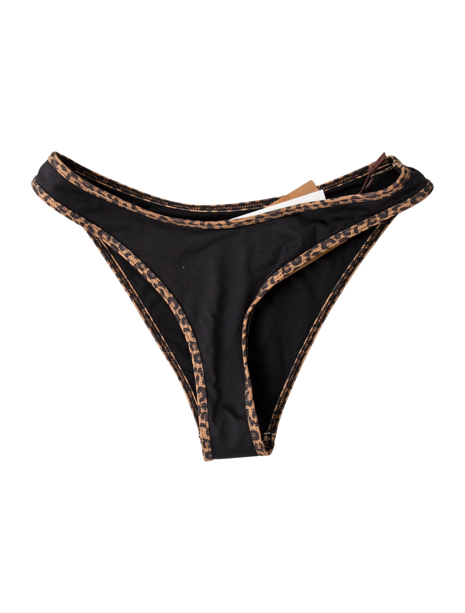Frankies Bikinis Animal Print Bottoms w/ Tags