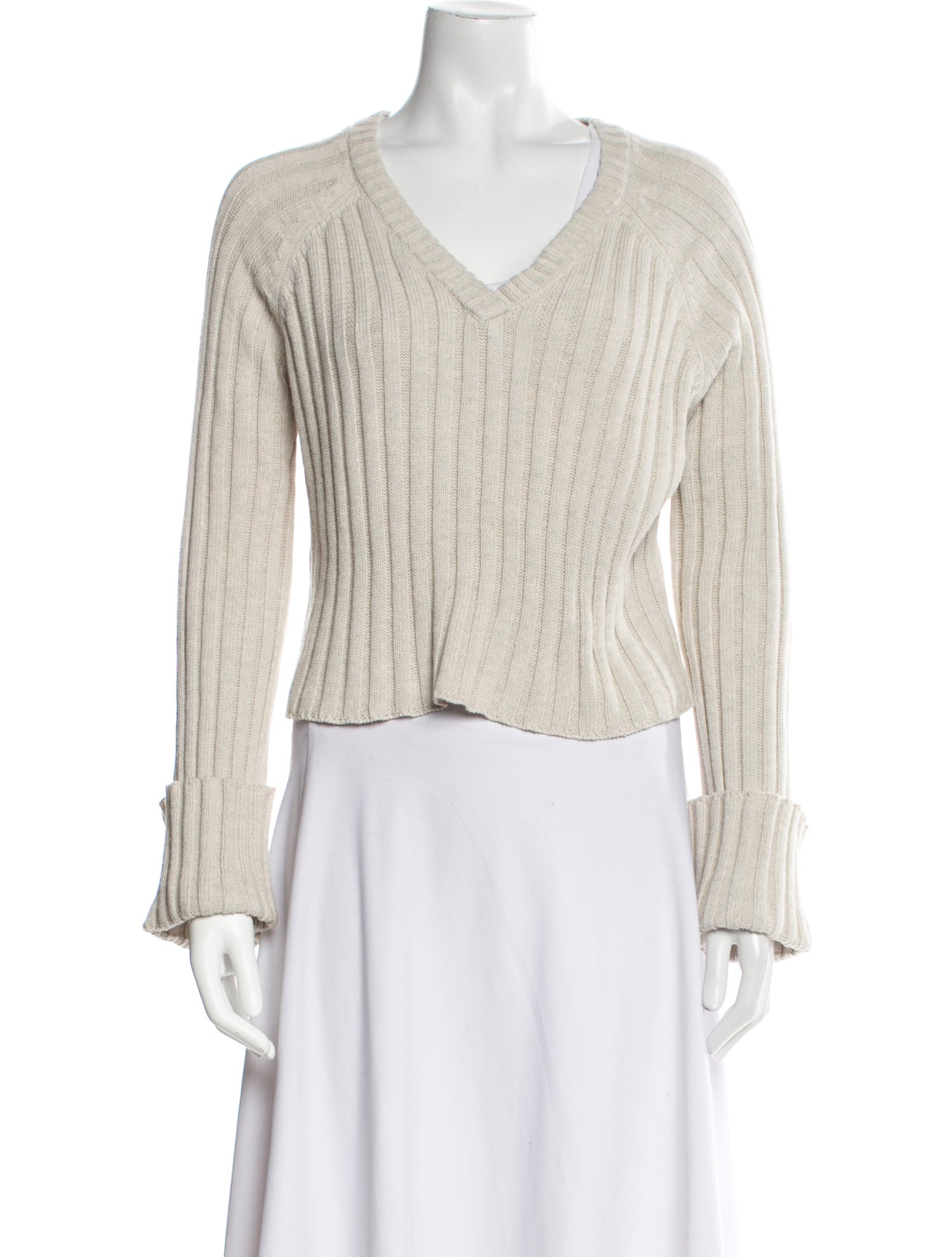 Frankies Bikinis V-Neck Sweater