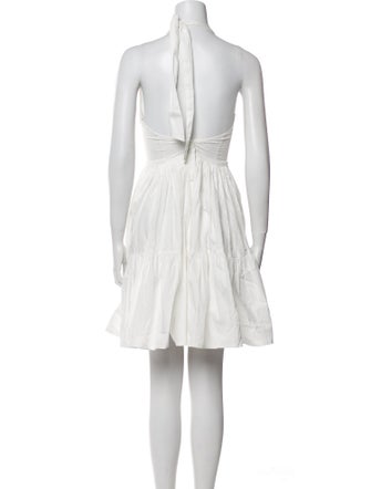 Frankies Bikinis Square Neckline Knee-Length Dress