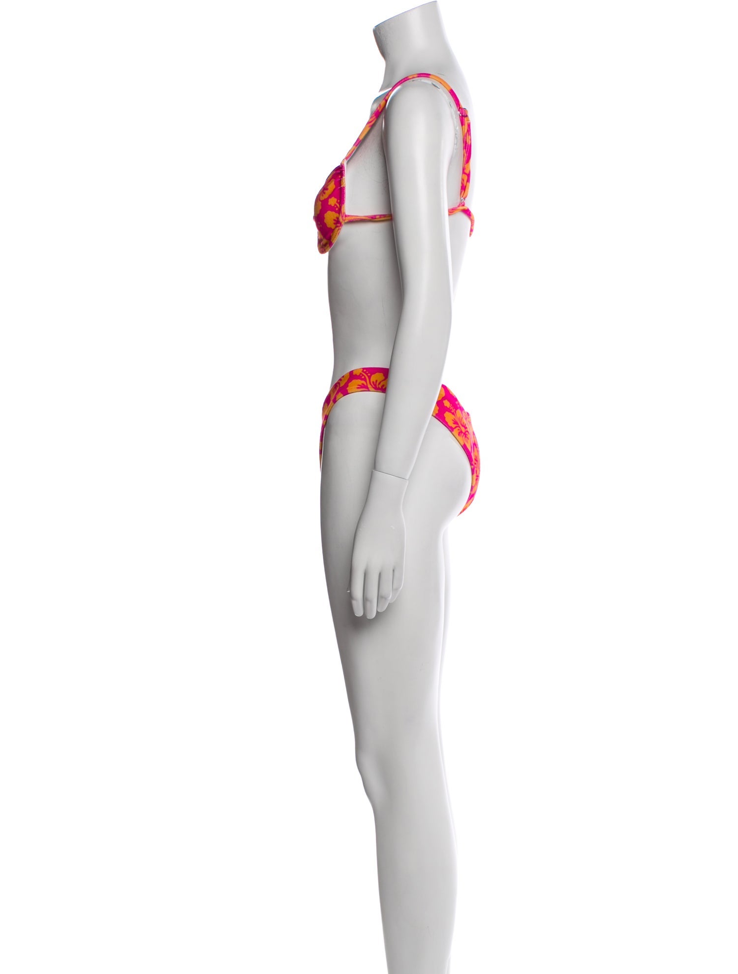 Frankies Bikinis Floral Print Bikini w/ Tags