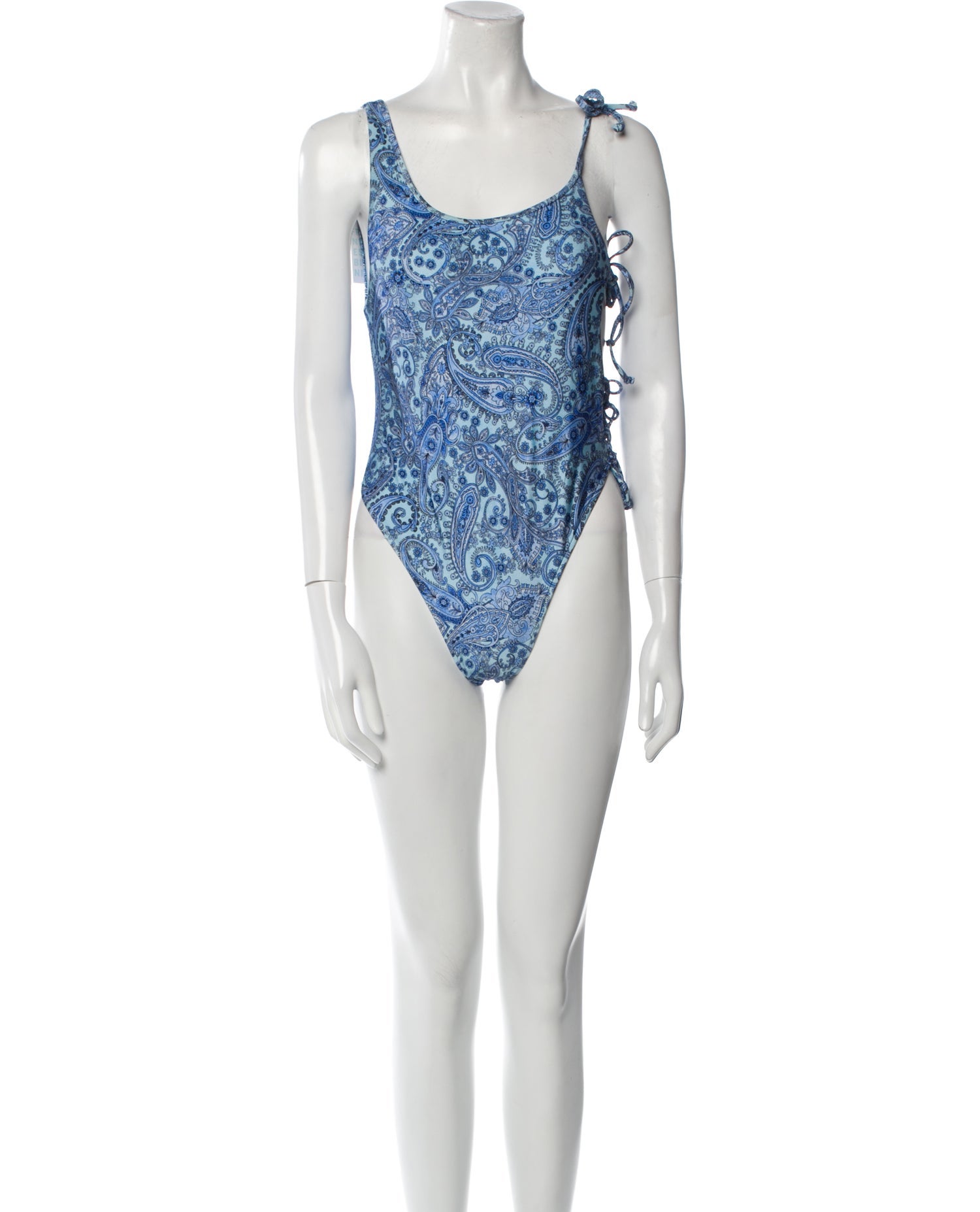Frankies Bikinis Paisley Print One-Piece w/ Tags