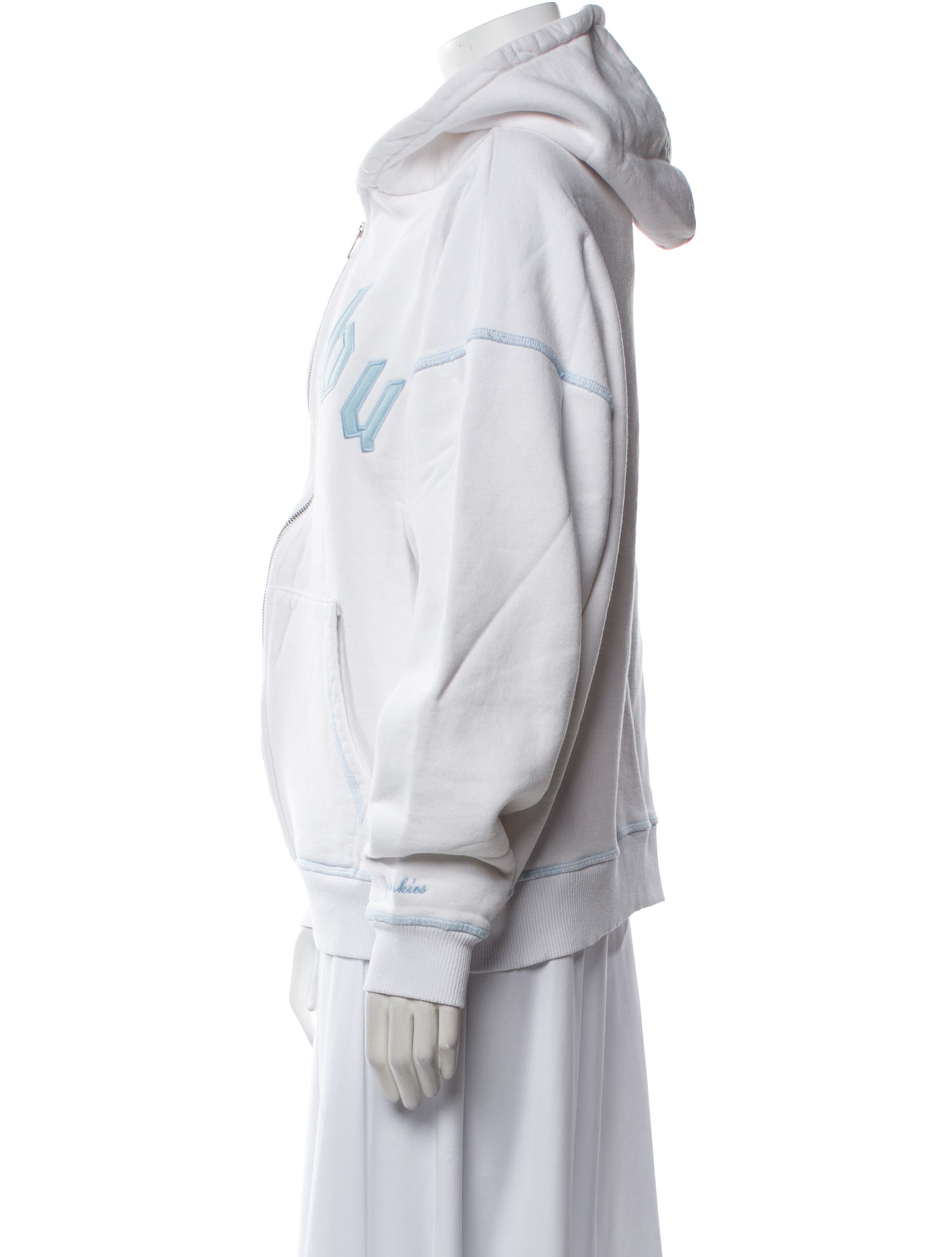 Frankies Bikinis Mock Neck Long Sleeve Sweatshirt