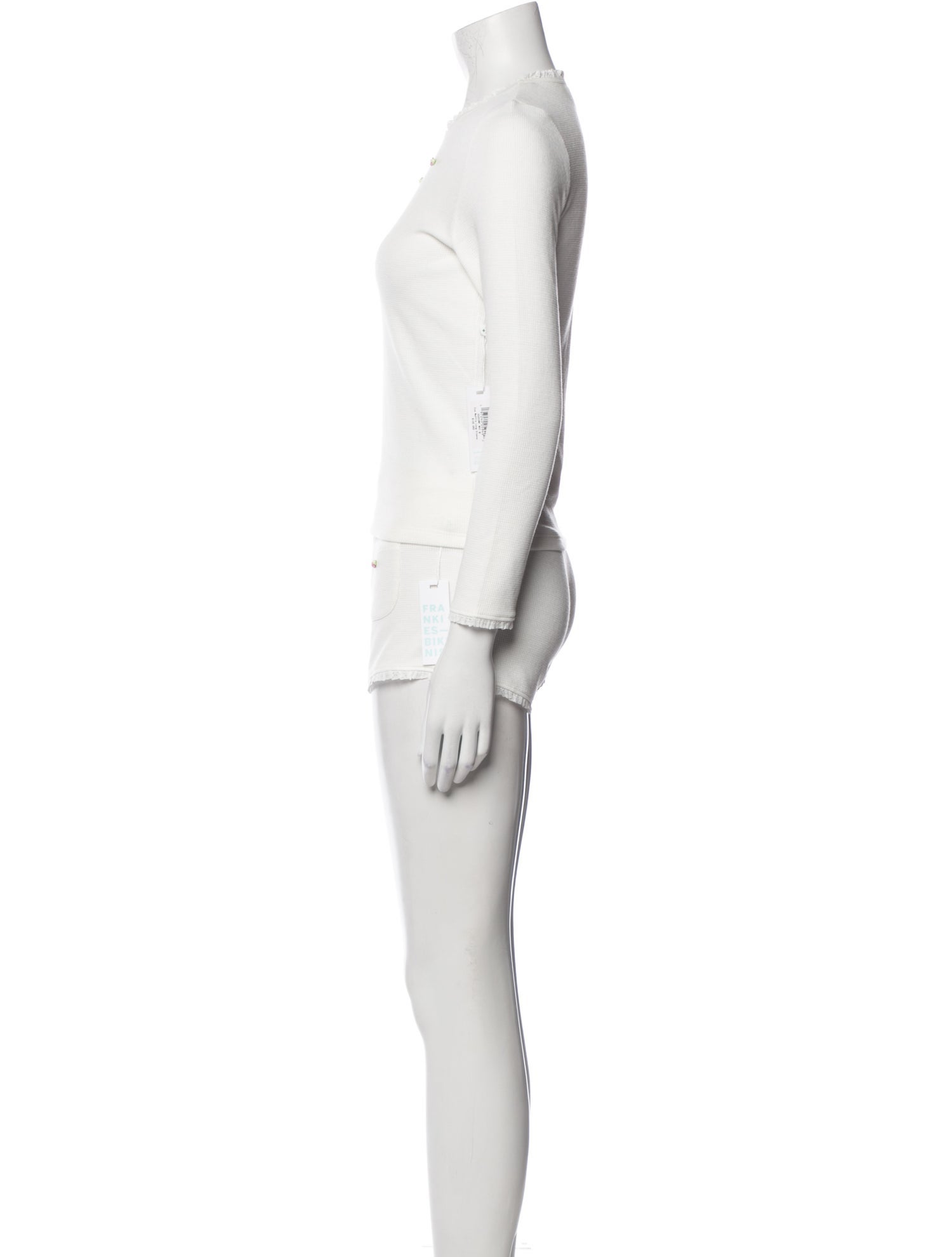 Frankies Bikinis Embroidered Accent Set