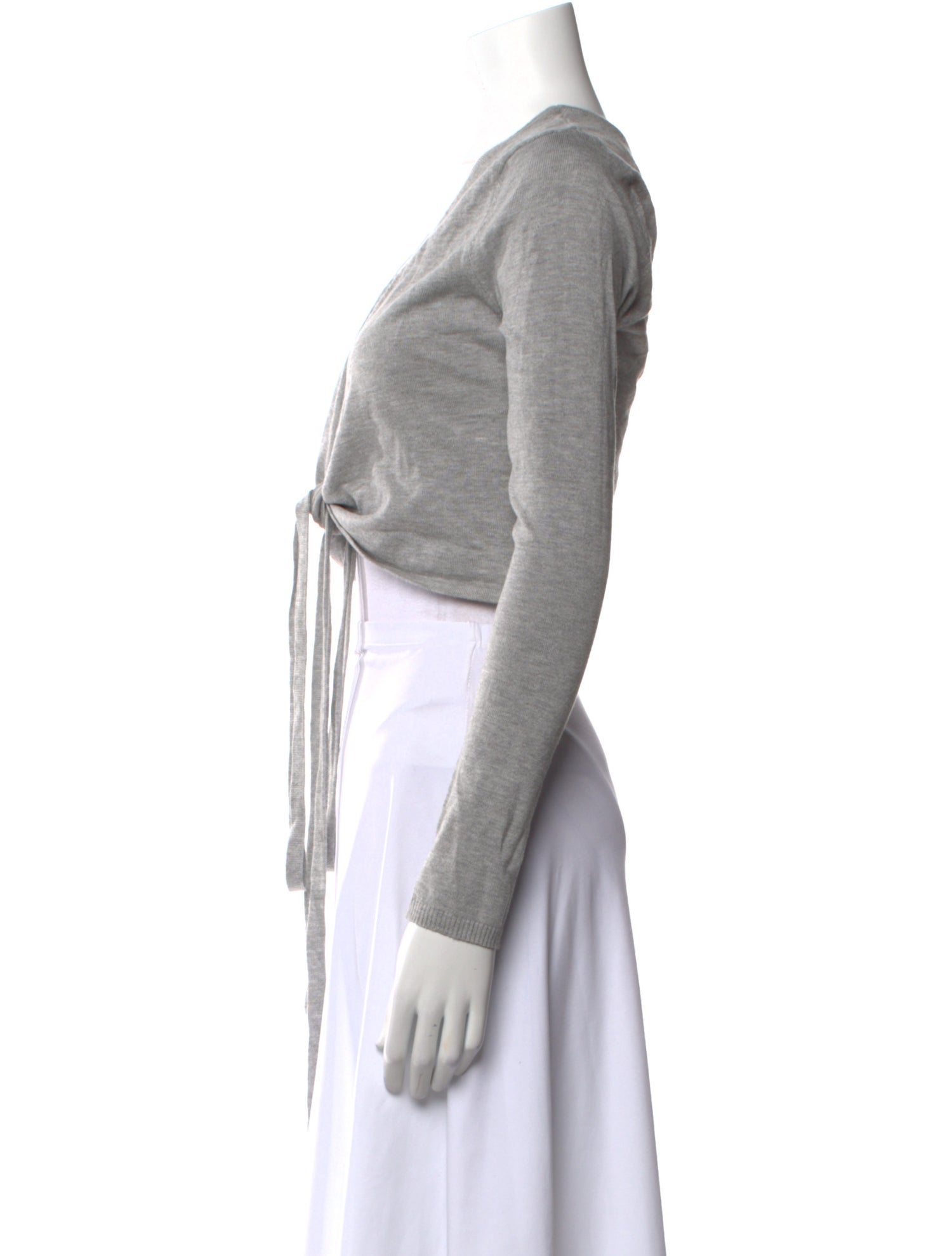 Frankies Bikinis Open Front Sweater