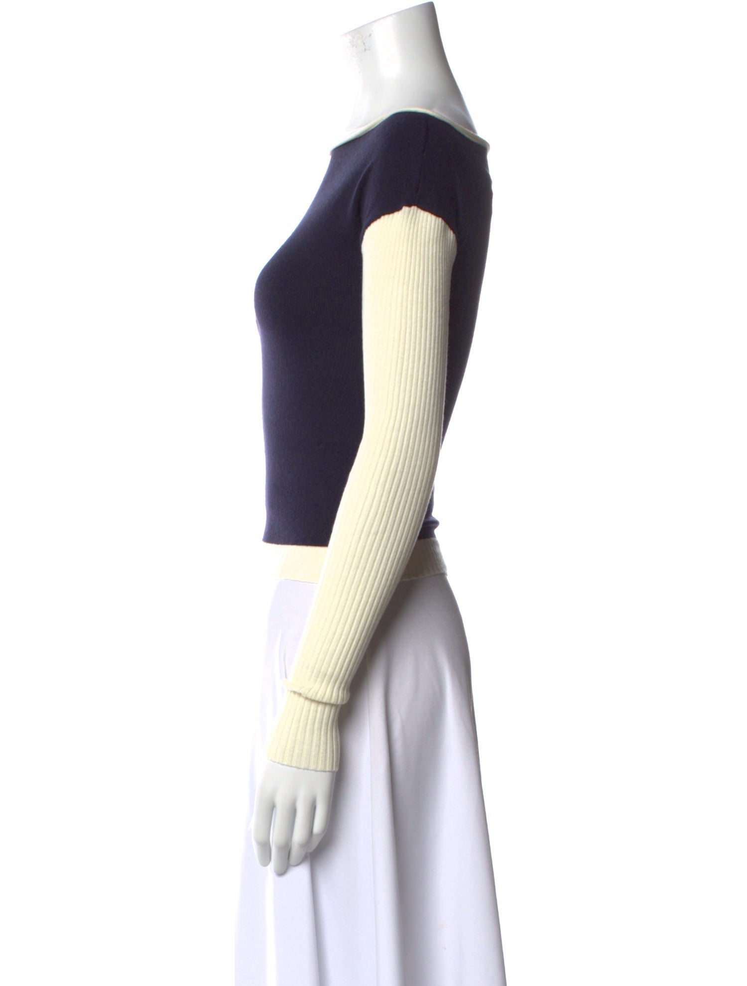 Frankies Bikinis Bateau Neckline Sweater