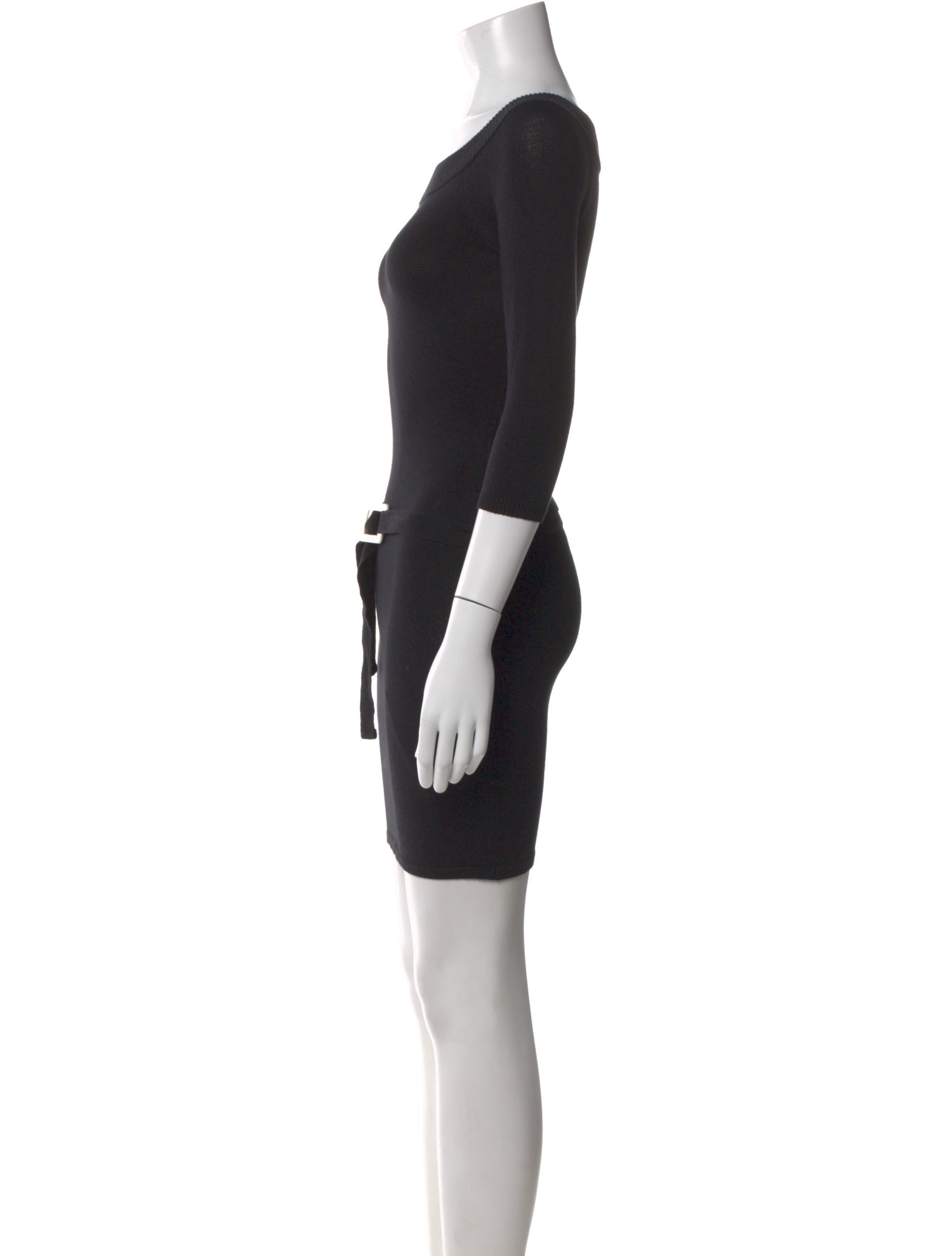 Frankies Bikinis Scoop Neck Mini Dress