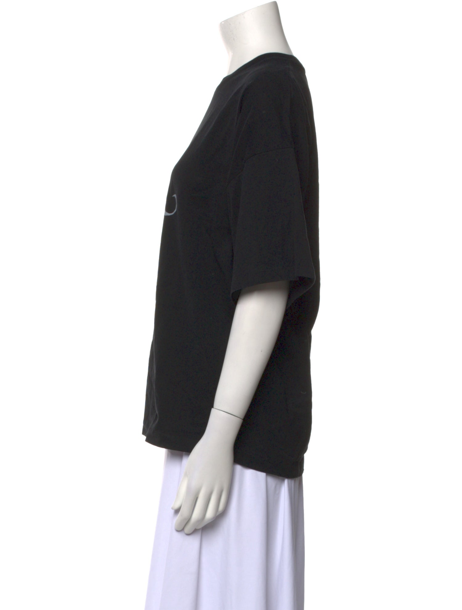 Frame x Ritz Paris Graphic Print Crew Neck T-Shirt