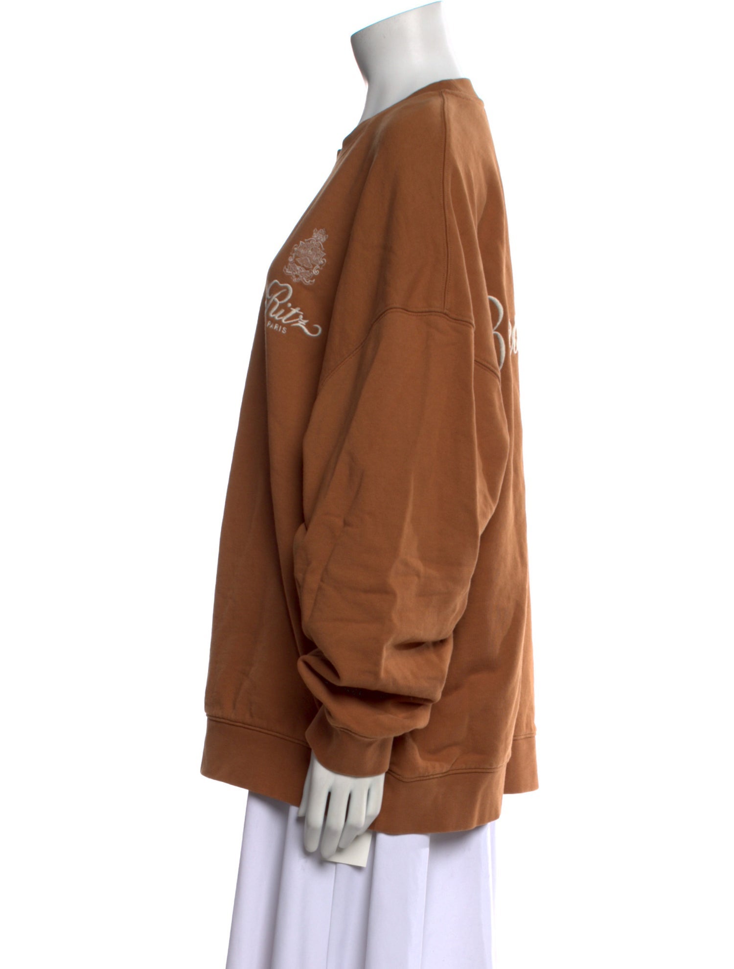 Frame x Ritz Paris Crew Neck Long Sleeve Sweatshirt