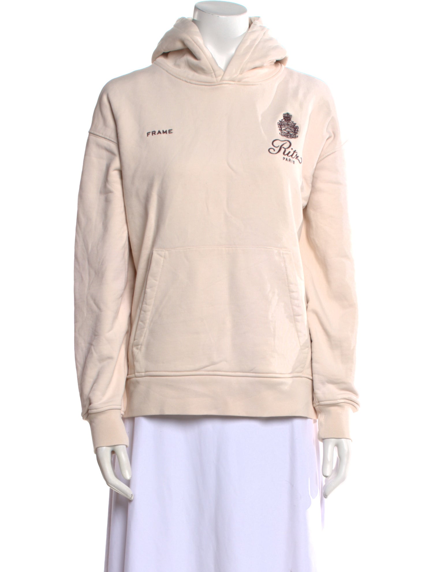 Frame x Ritz Paris Crew Neck Long Sleeve Sweatshirt