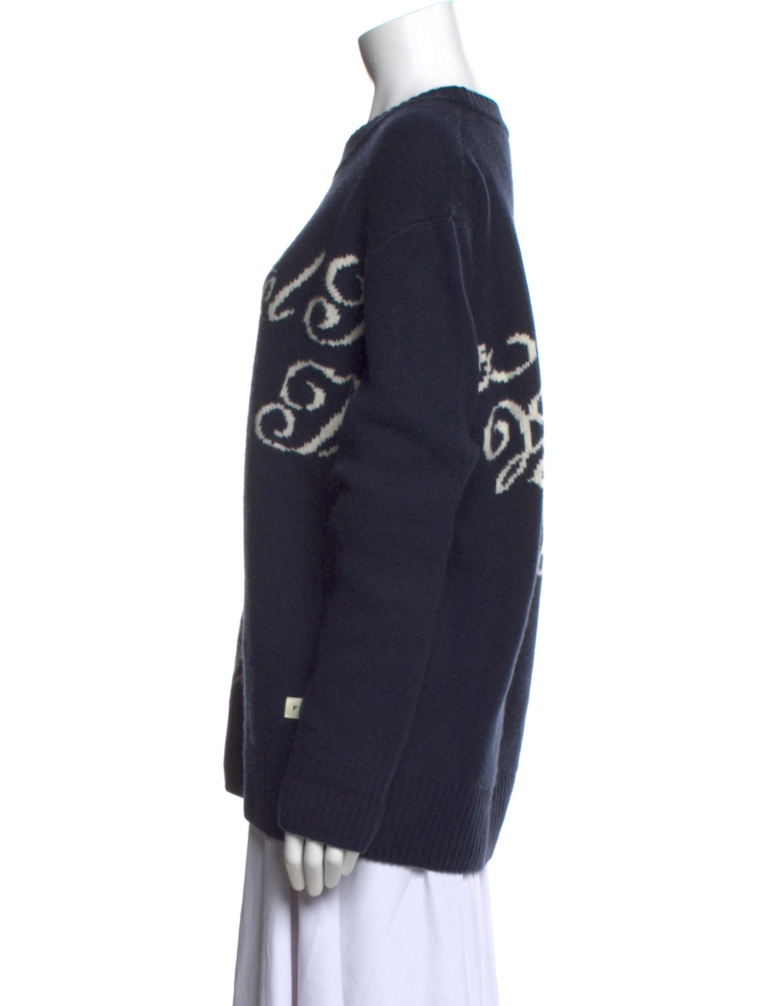 Frame x Ritz Paris Cashmere Printed Sweater