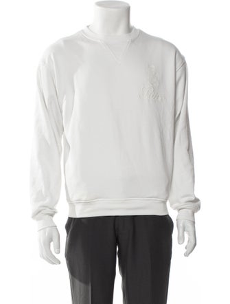 Frame x Ritz Paris Crew Neck Long Sleeve Pullover
