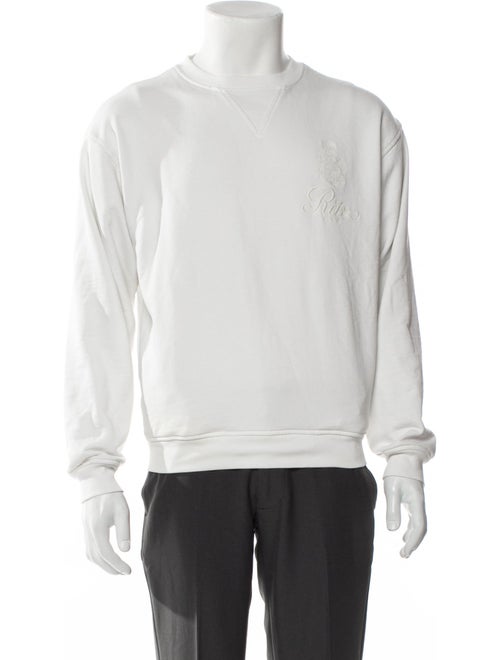Frame x Ritz Paris Crew Neck Long Sleeve Pullover
