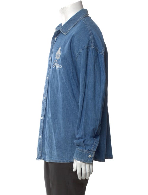 Frame x Ritz Paris Long Sleeve Denim Shirt