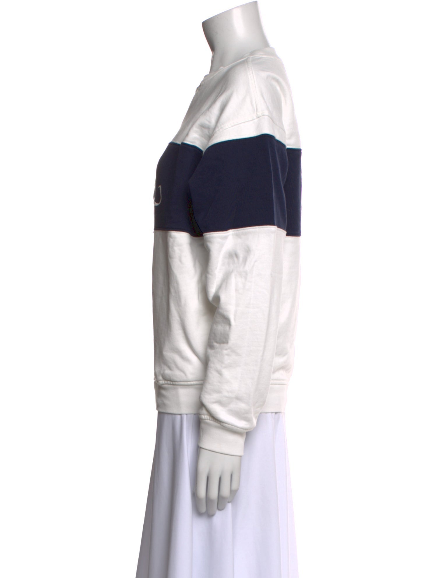 Frame x Ritz Paris Graphic Print Crew Neck Sweatshirt