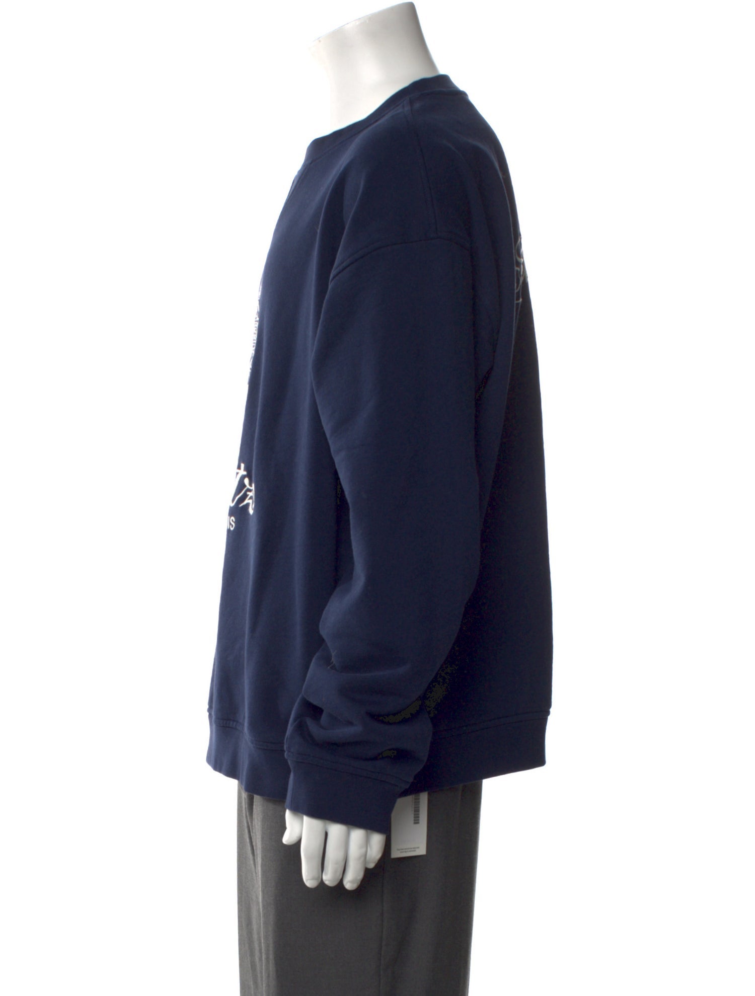 Frame x Ritz Paris Graphic Print Crew Neck Sweatshirt