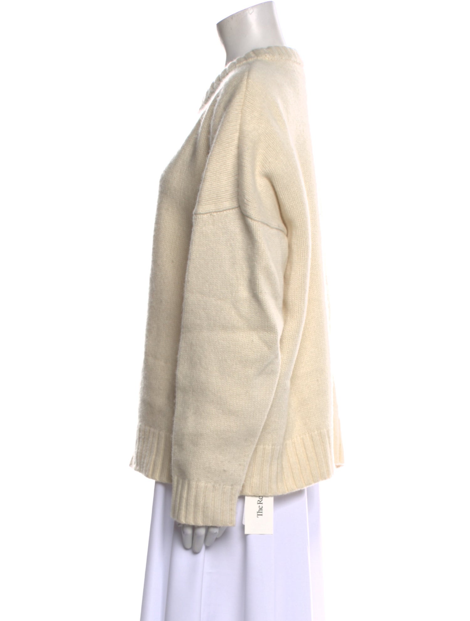 Frame x Ritz Paris Cashmere Graphic Print Sweater