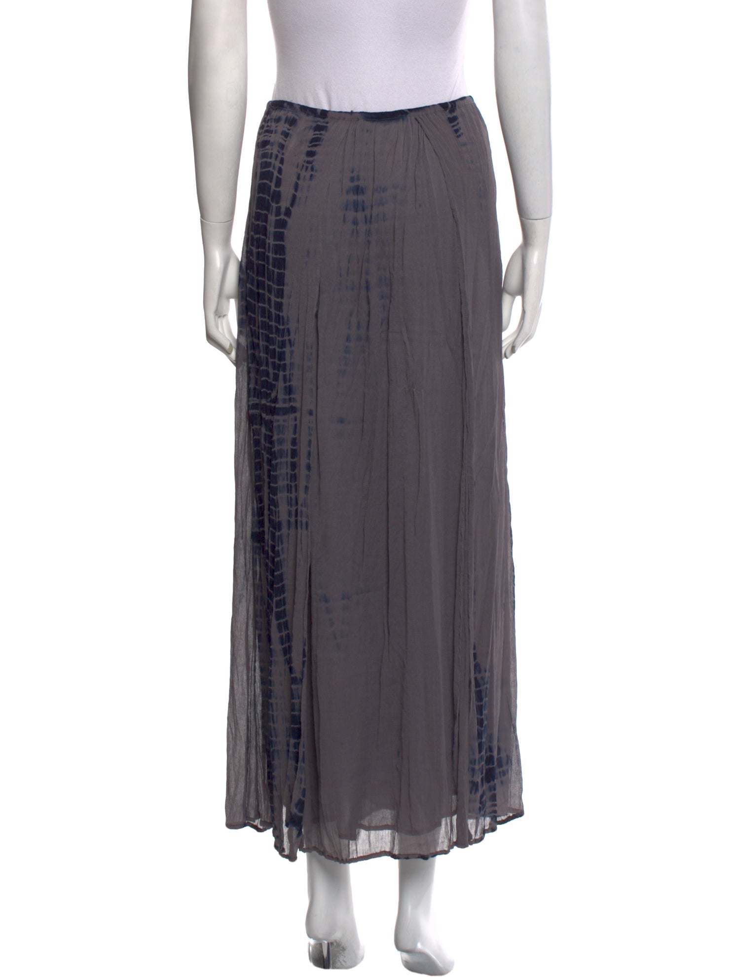 Fara Nylon Midi Length Skirt