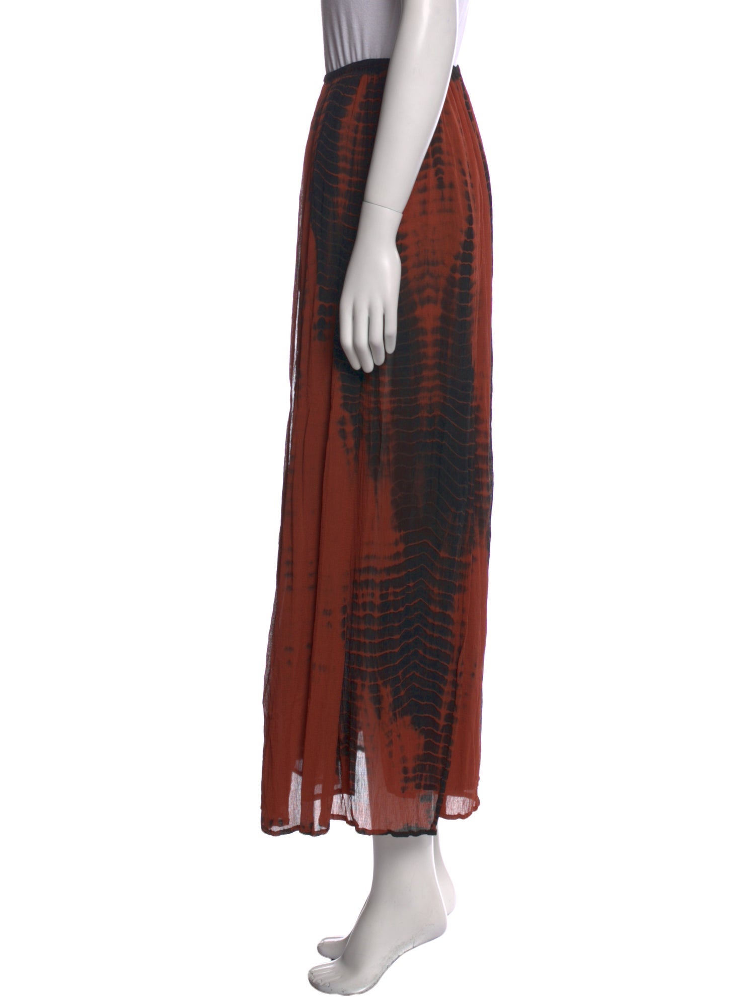 Fara Floral Print Midi Length Skirt