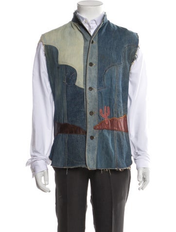 French Dressing Outerwear Vintage Vest L