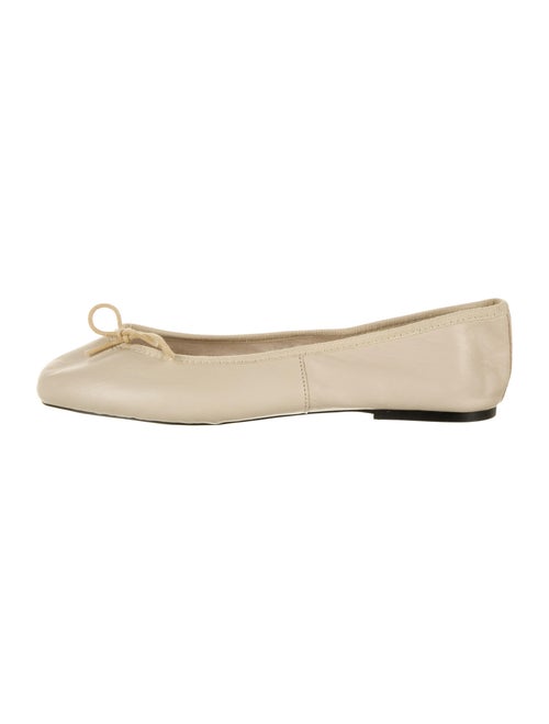 French Sole Leather Ballet Flats