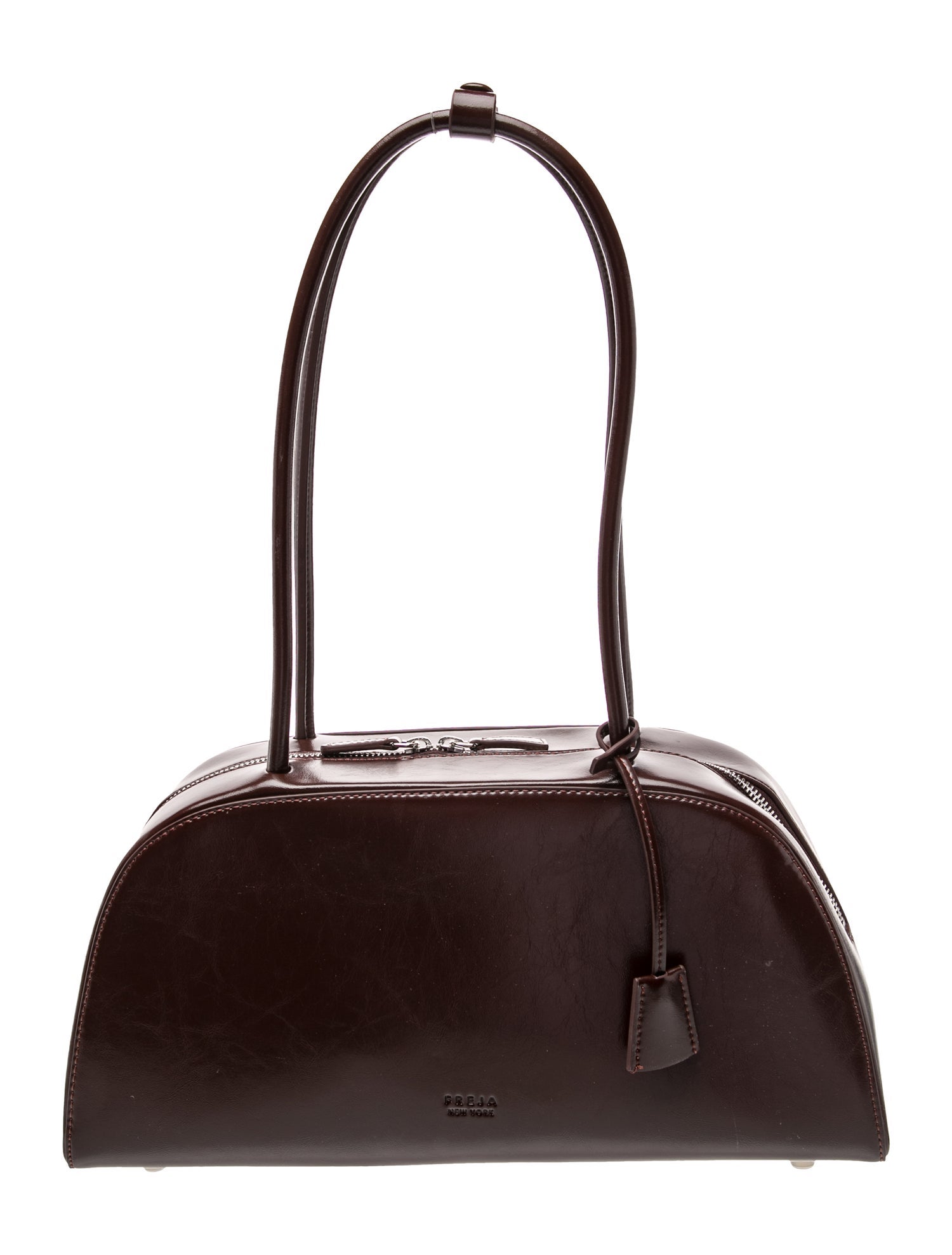 Freja New York Leather Shoulder Bag