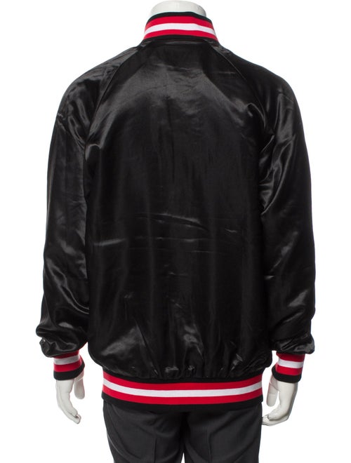 FULL SEND by NELK Graphic Print Varsity Jacket