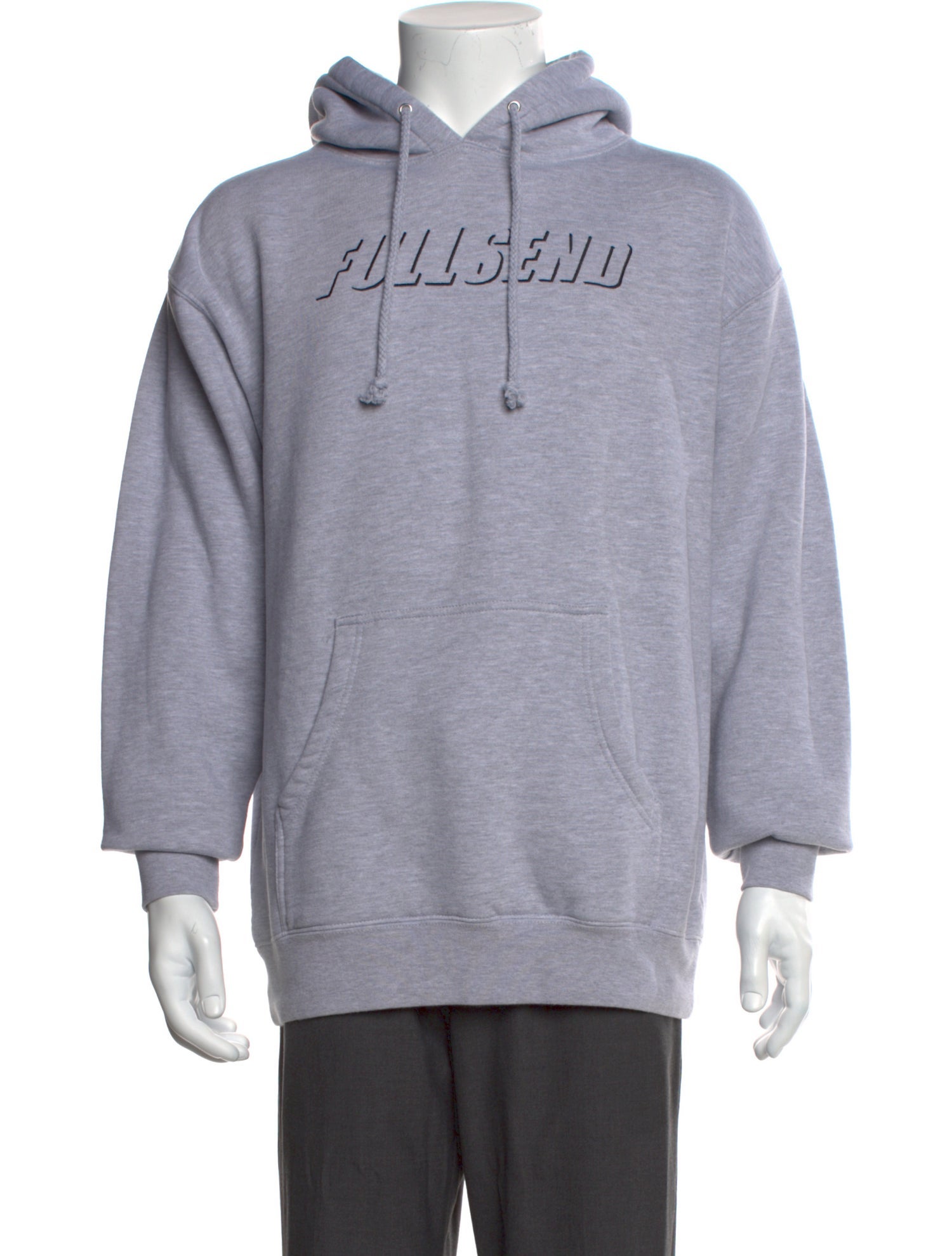 FULL SEND by NELK Graphic Print Crew Neck Hoodie