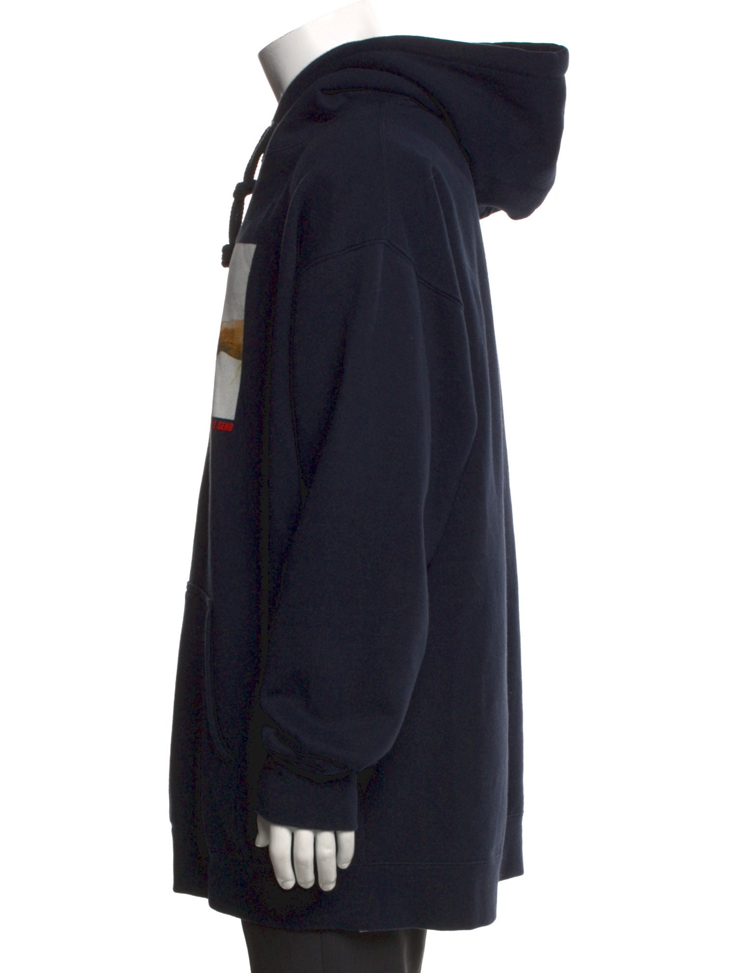 FULL SEND by NELK Graphic Print Crew Neck Hoodie