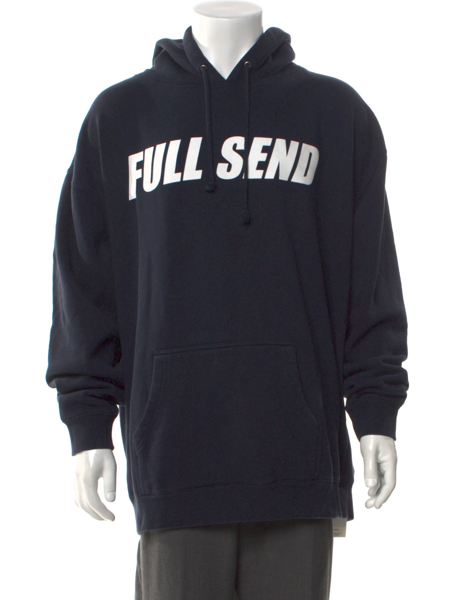 FULL SEND by NELK Graphic Print Crew Neck Hoodie