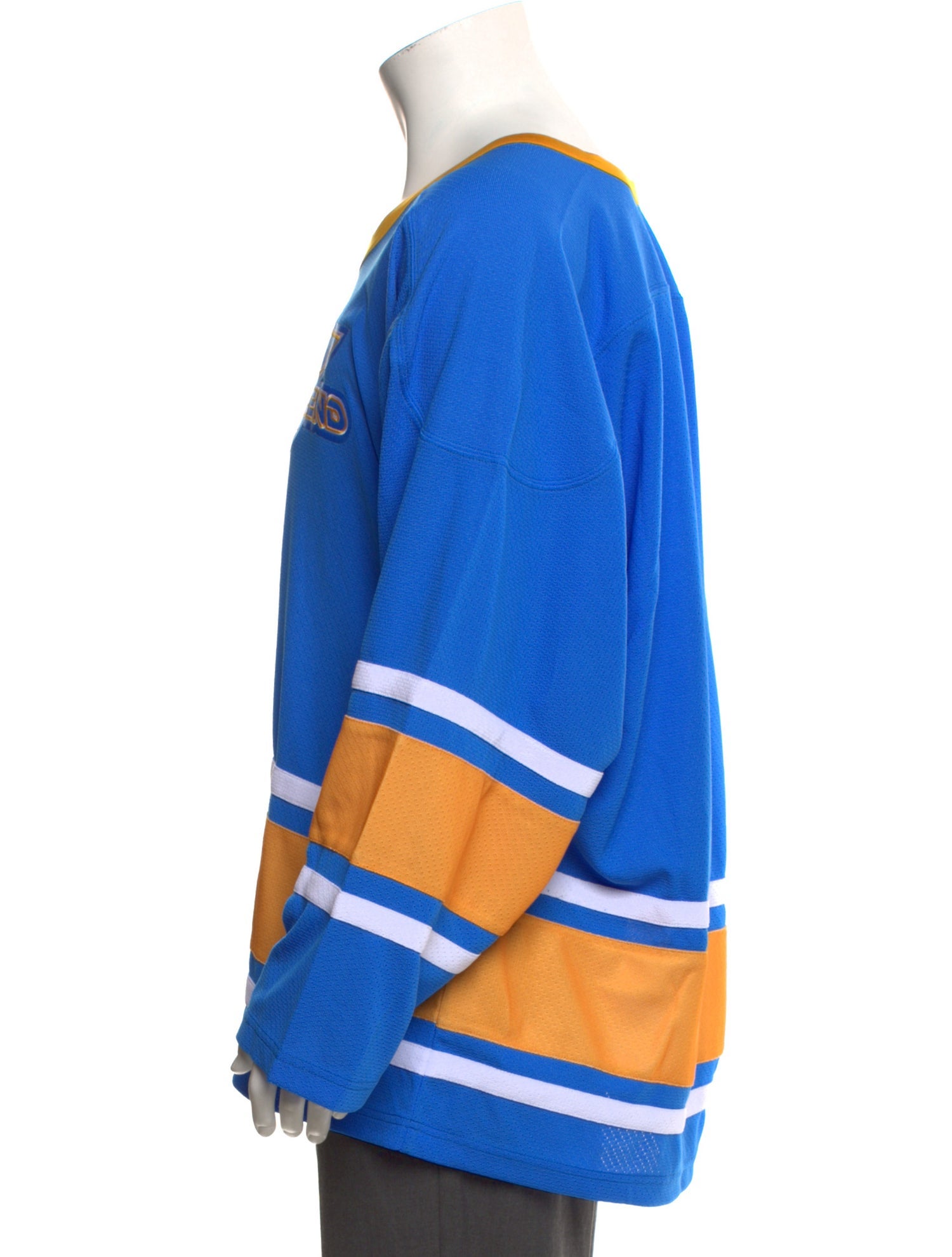 FULL SEND by NELK Striped Scoop Neck Henley w/ Tags