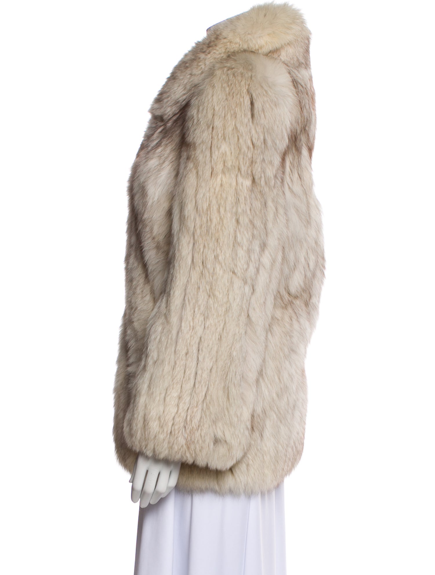 Four Seasons fur Fox Faux Fur Jacket