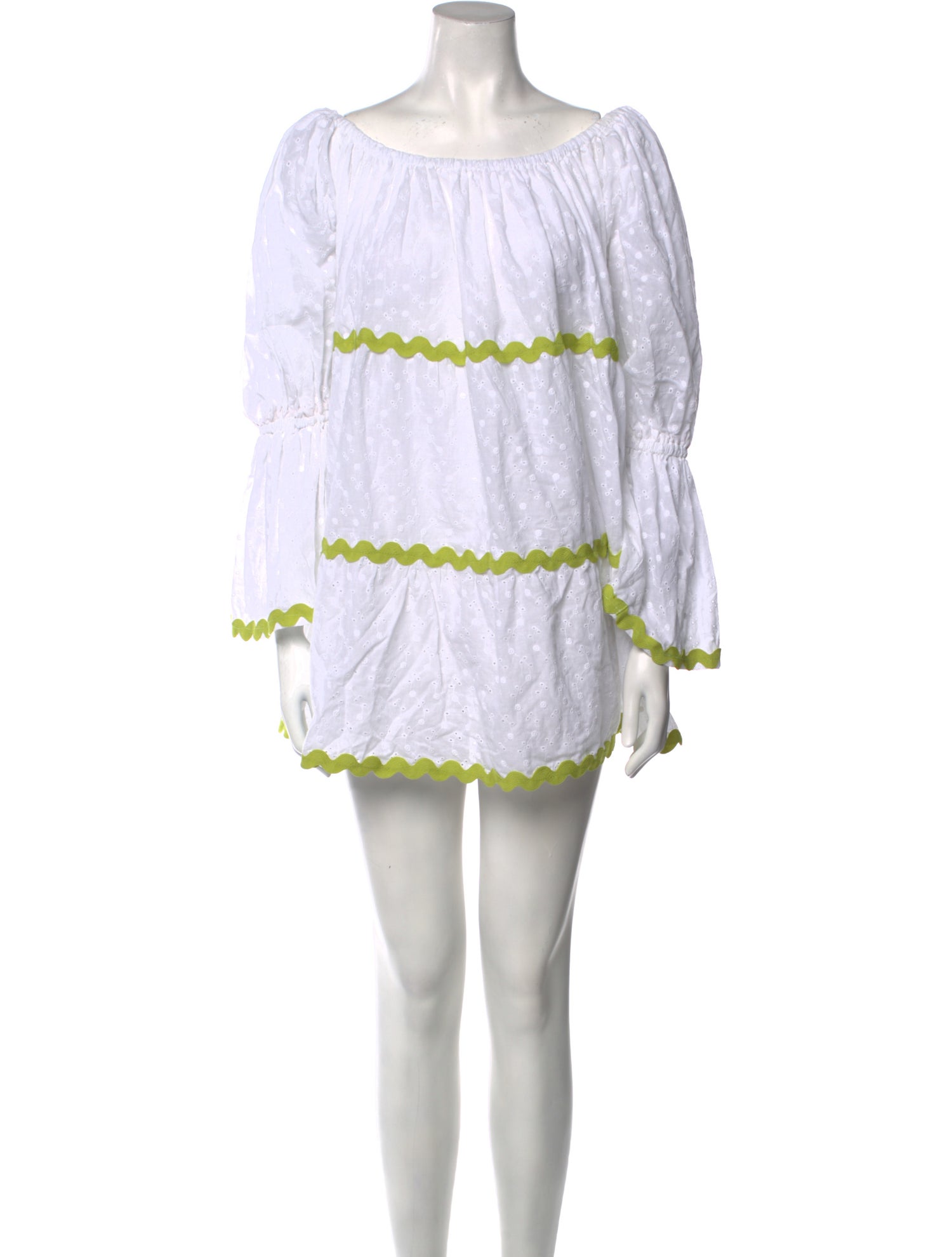 Flora Sardalos Striped Mini Dress