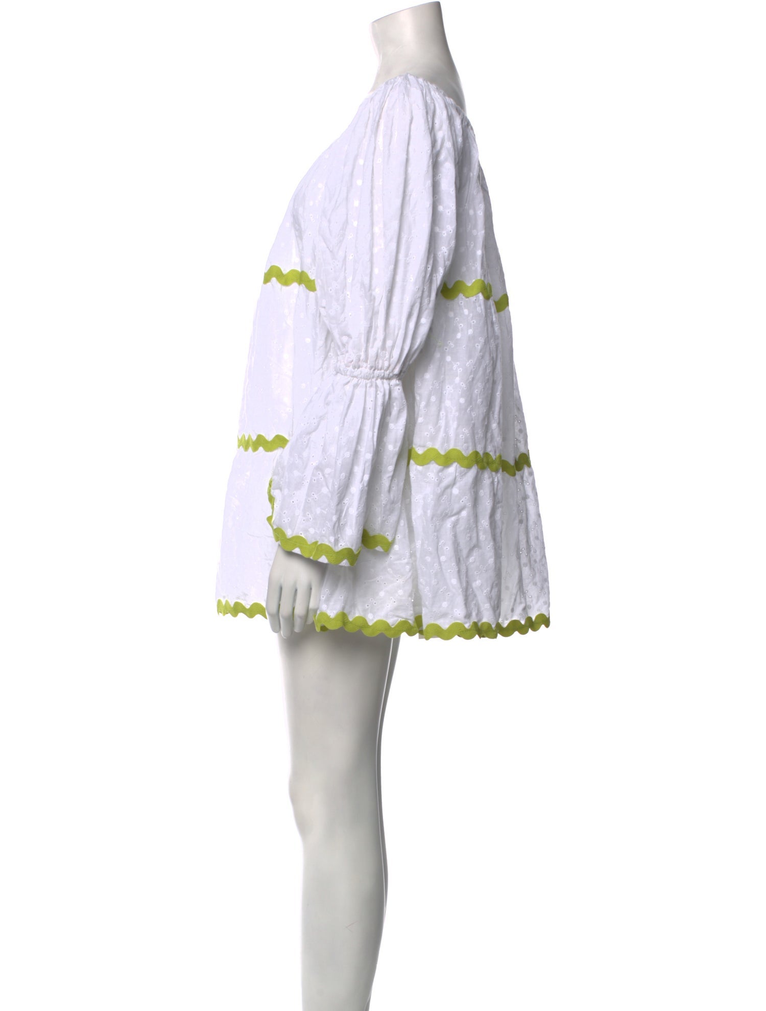 Flora Sardalos Striped Mini Dress