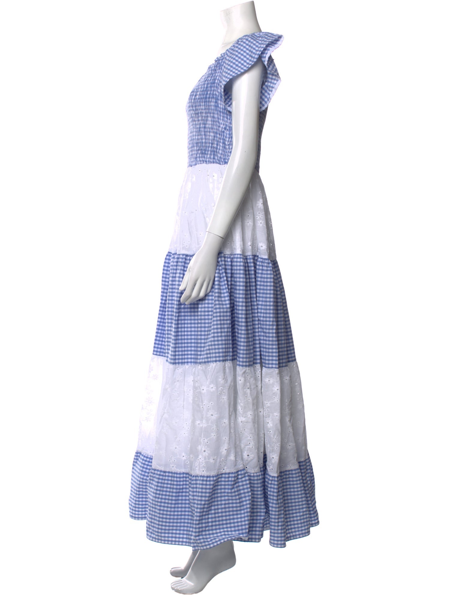 Flora Sardalos Striped Long Dress