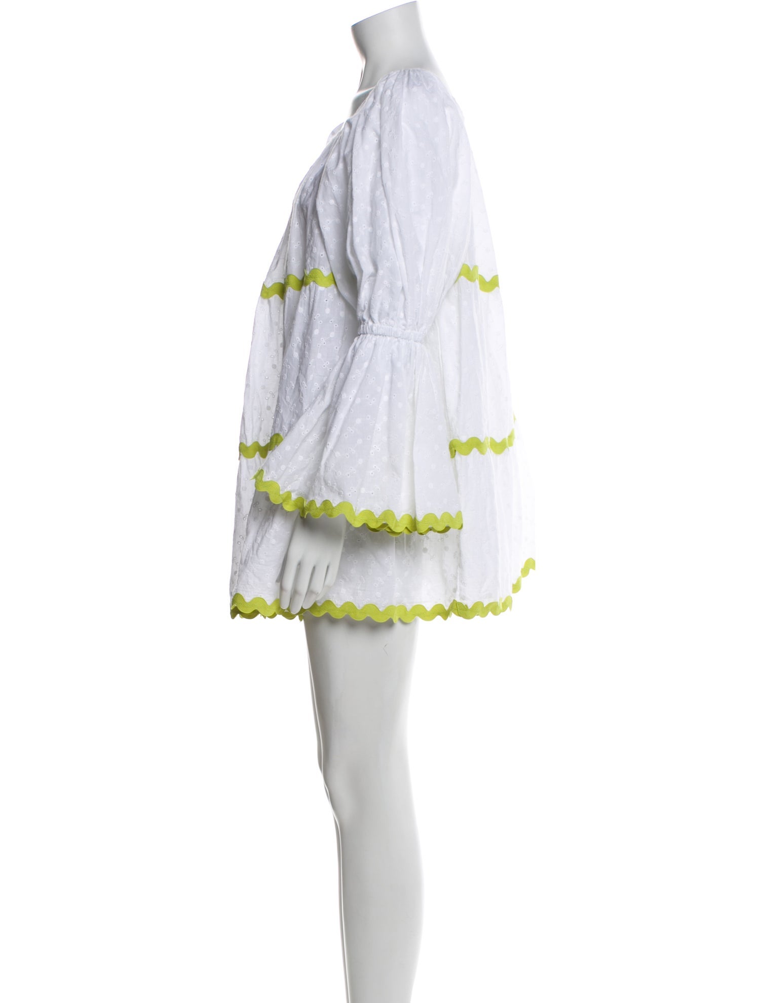 Flora Sardalos Striped Mini Dress