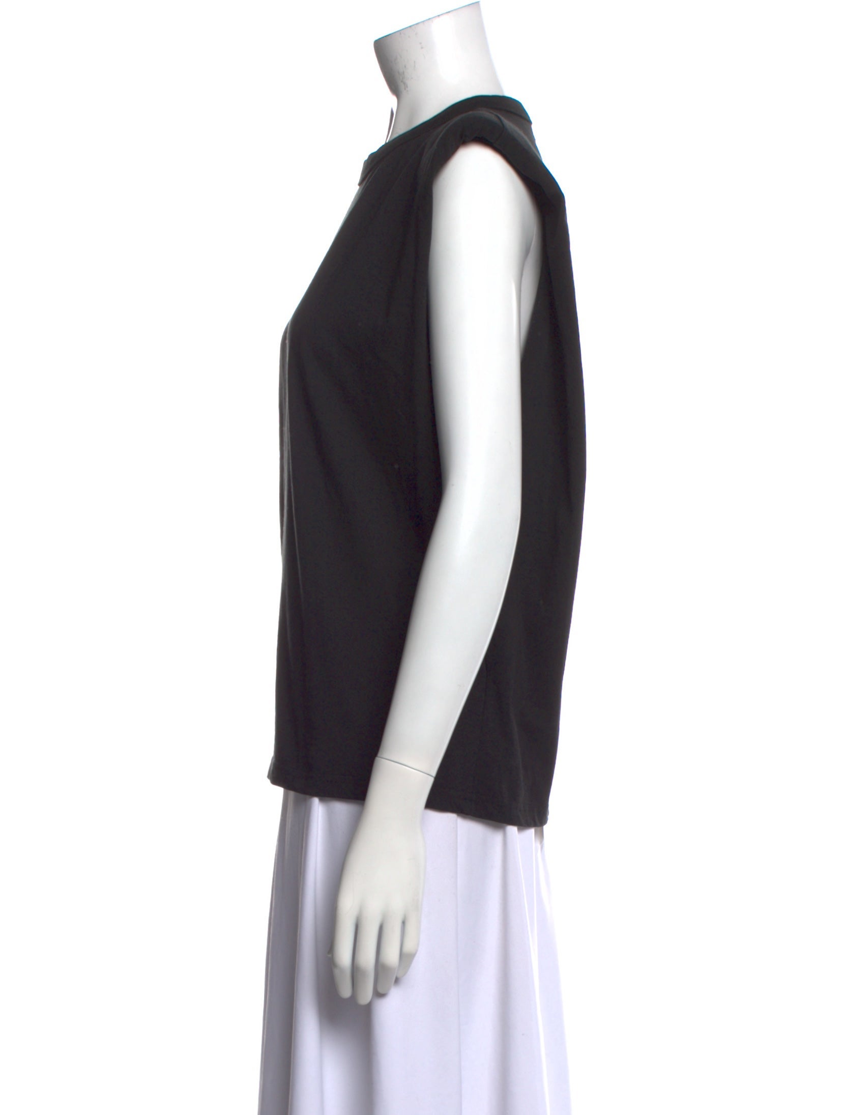 The Frankie Shop Crew Neck Sleeveless Top