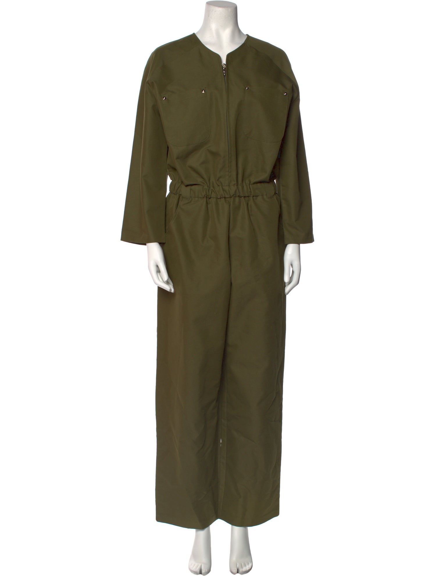 The Frankie Shop V-Neck Jumpsuit