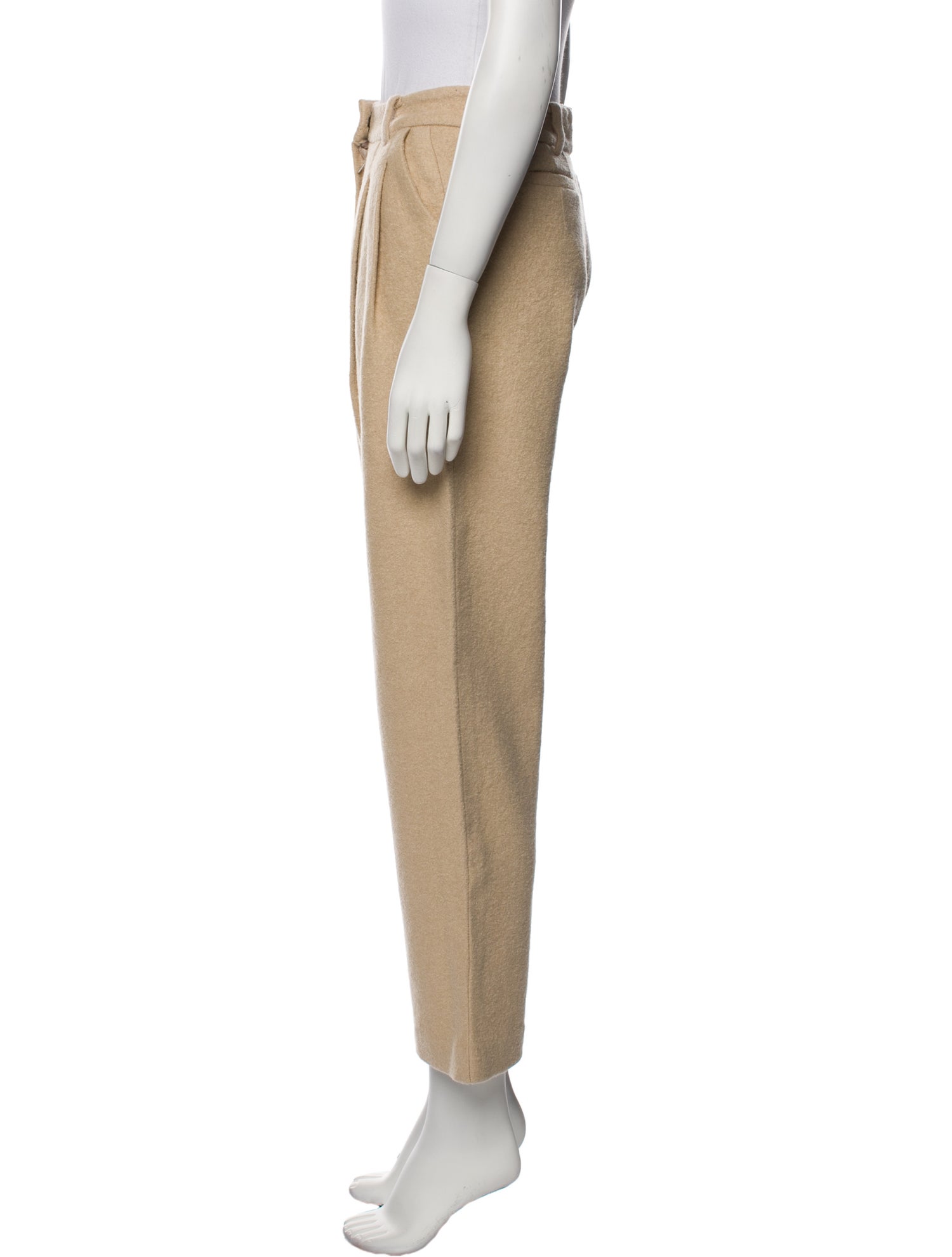 The Frankie Shop Wool Straight Leg Pants