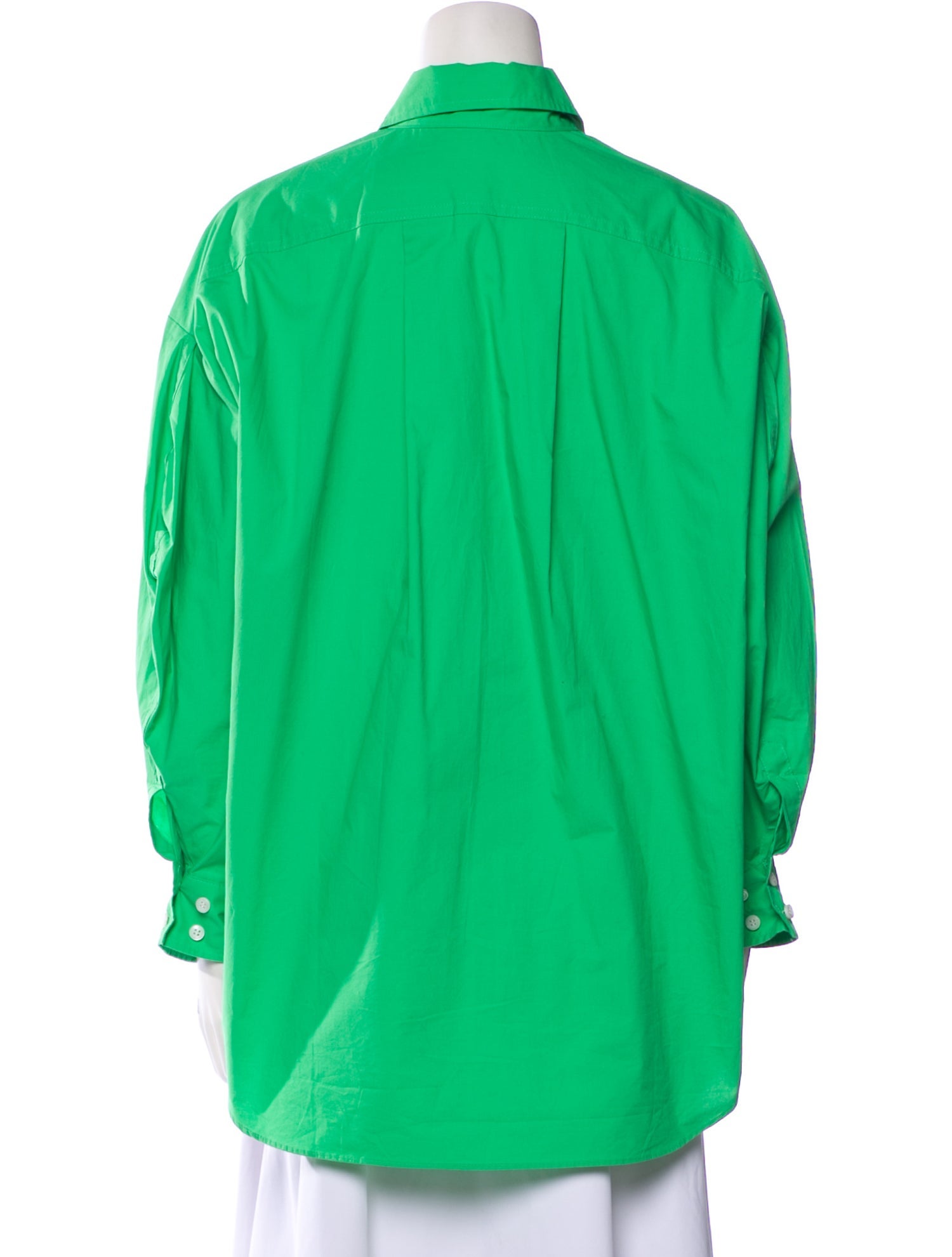 The Frankie Shop Long Sleeve Button-Up Top