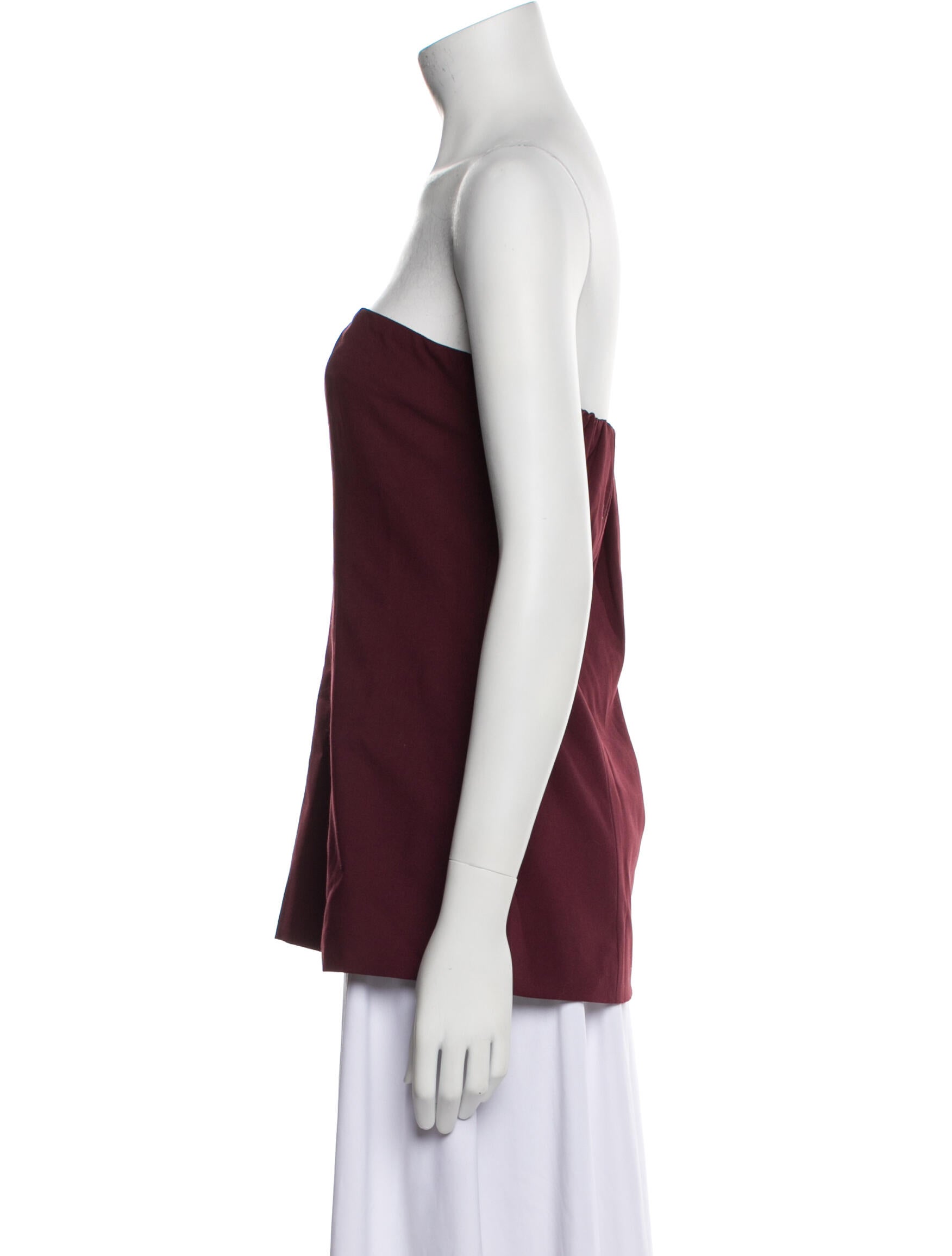 CHANEL RUFFLED SPAGHETTI STRAP TOP 272286