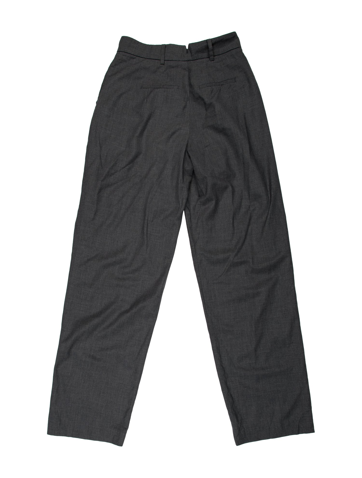 The Frankie Shop Plaid Print Dress Pants