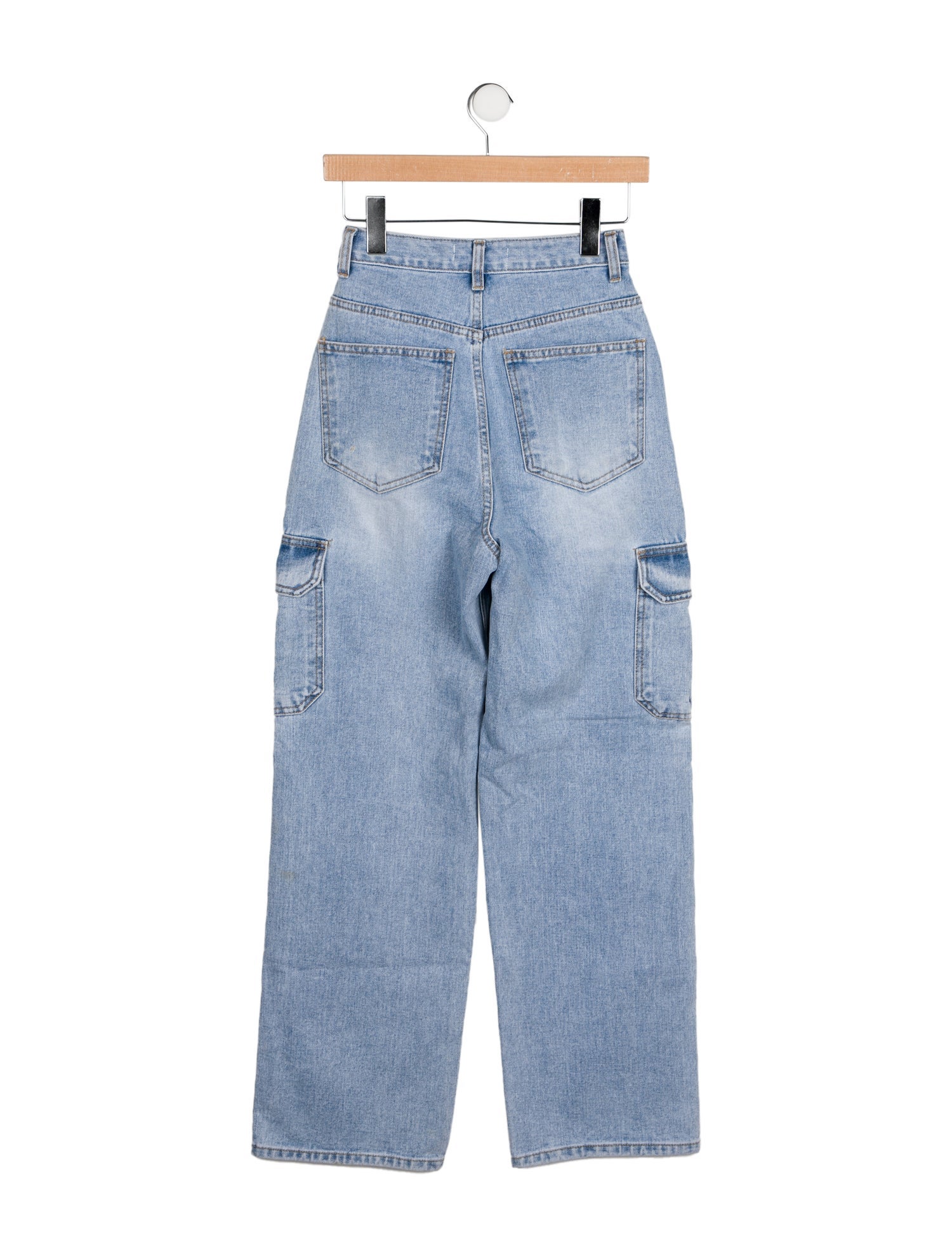 The Frankie Shop High-Rise Wide Leg Jeans
