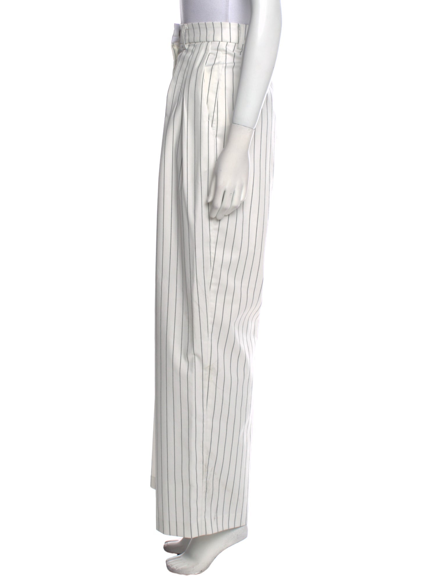The Frankie Shop Striped Wide Leg Pants